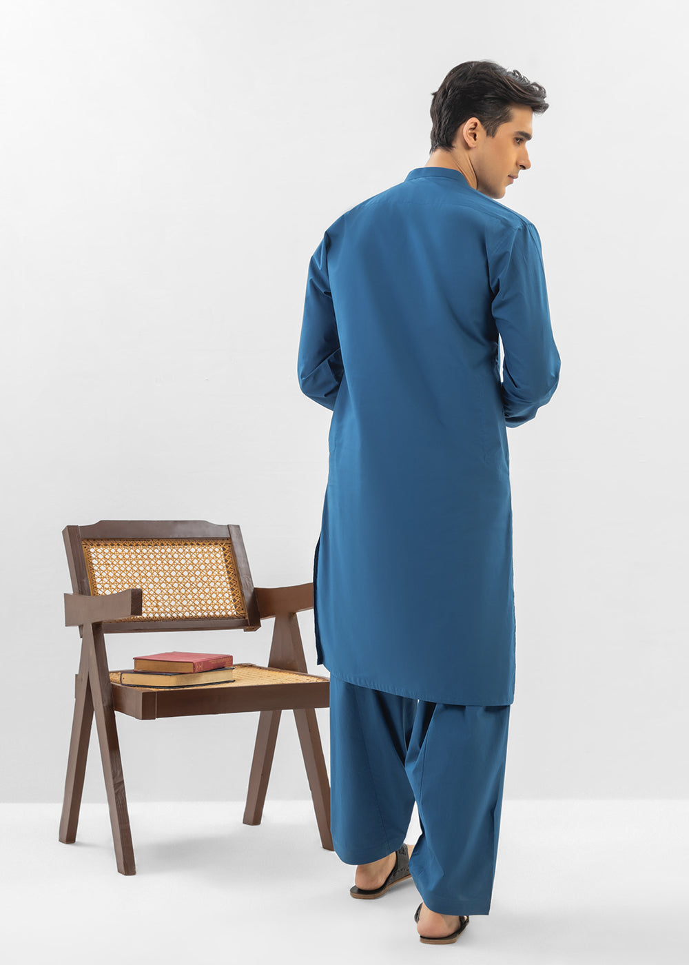 Dyed Cotton Shalwar Kameez