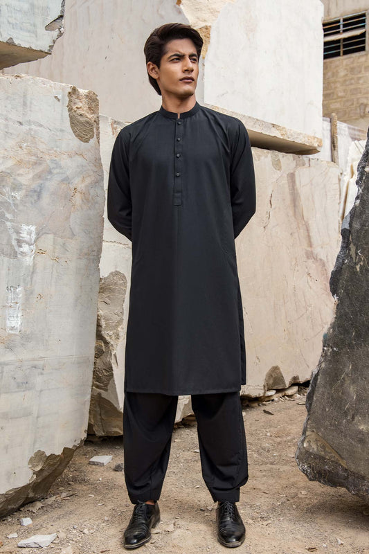 Dyed Blended Kurta Shalwar
