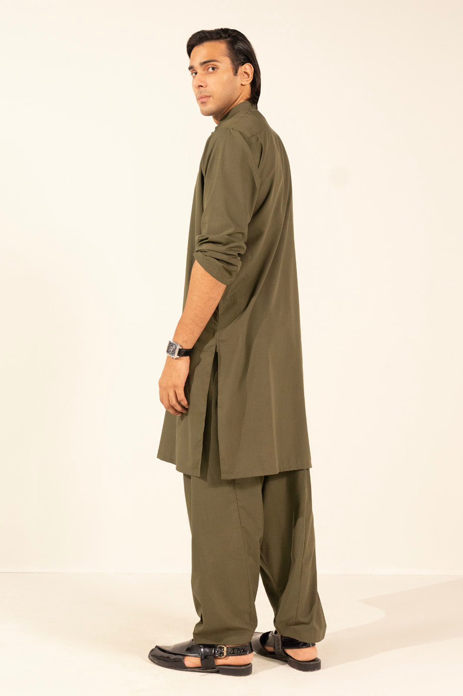 Dyed Blended Shalwar Kameez