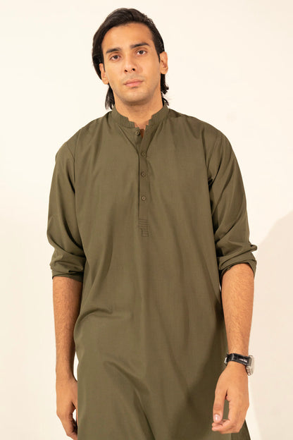 Dyed Blended Shalwar Kameez