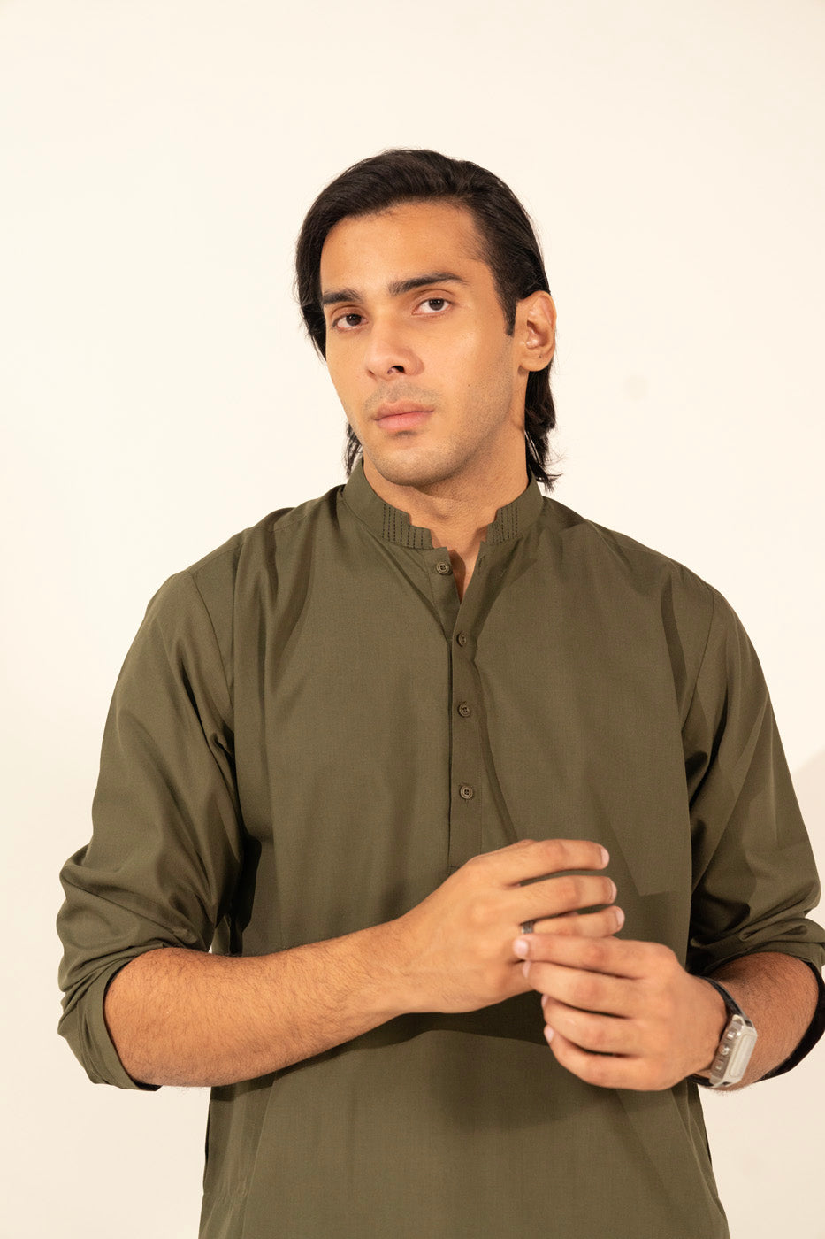 Dyed Blended Shalwar Kameez