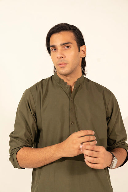 Dyed Blended Shalwar Kameez
