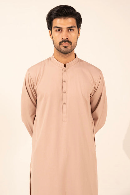 Dyed Embroidered Shahsawar Shalwar Kameez