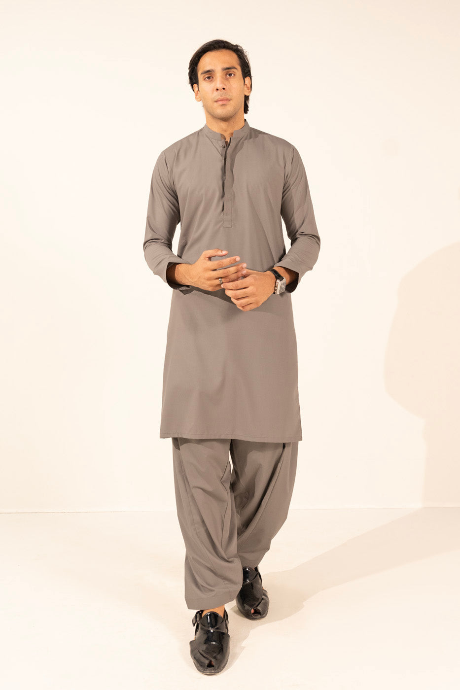 Dyed Blended Shalwar Kameez