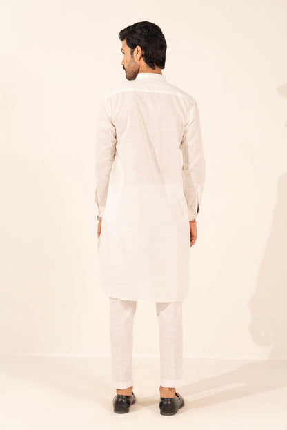 Dyed Khaddar Kurta Trouser