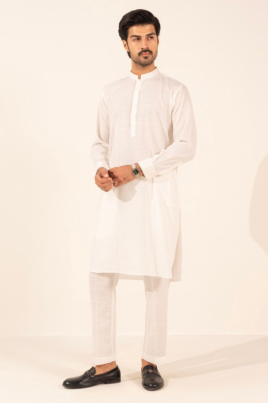 Dyed Khaddar Kurta Trouser