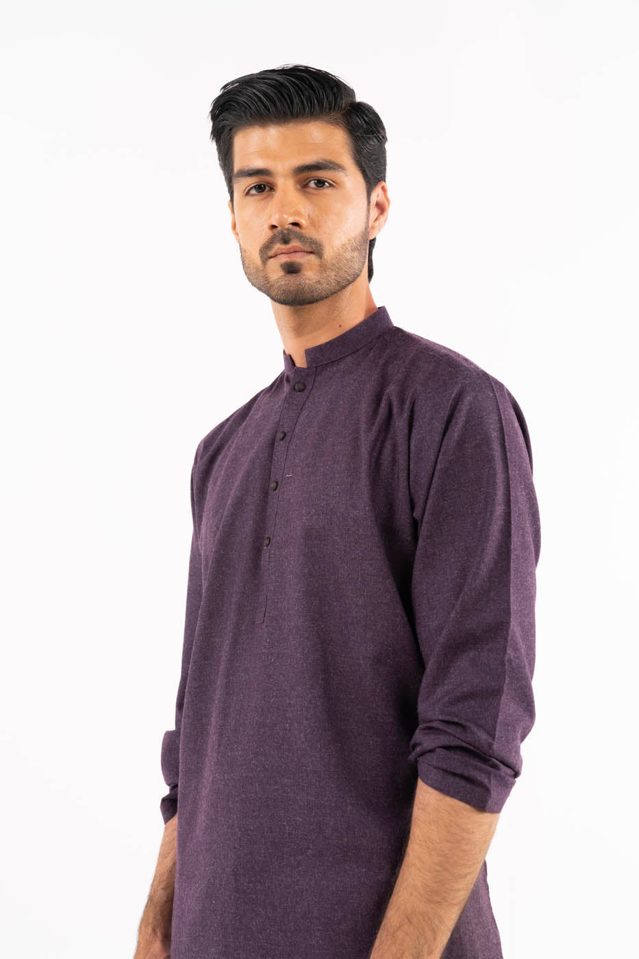 Dyed Wool Kurta Shalwar