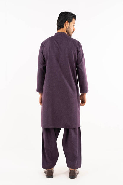 Dyed Wool Kurta Shalwar