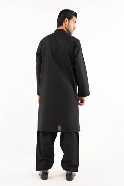 Dyed Embroidered Khaddar Shalwar Kameez