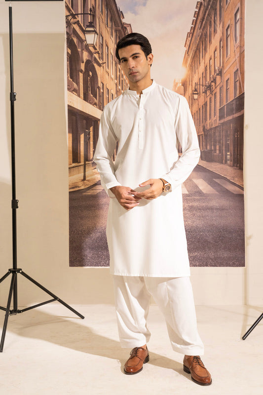 Dyed Blended Kurta Shalwar