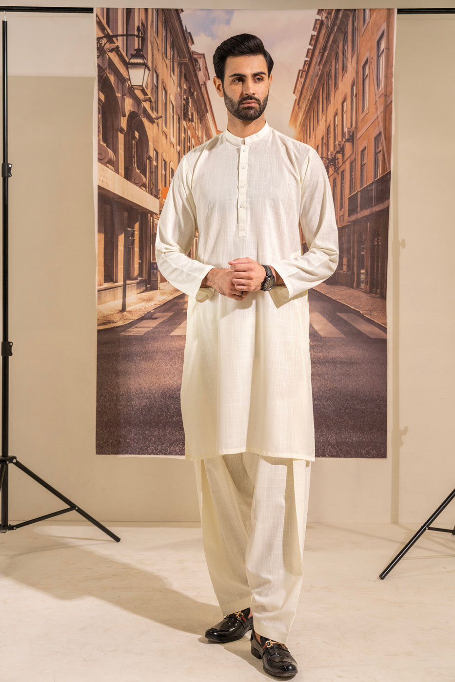 Dyed Blended Kurta Shalwar