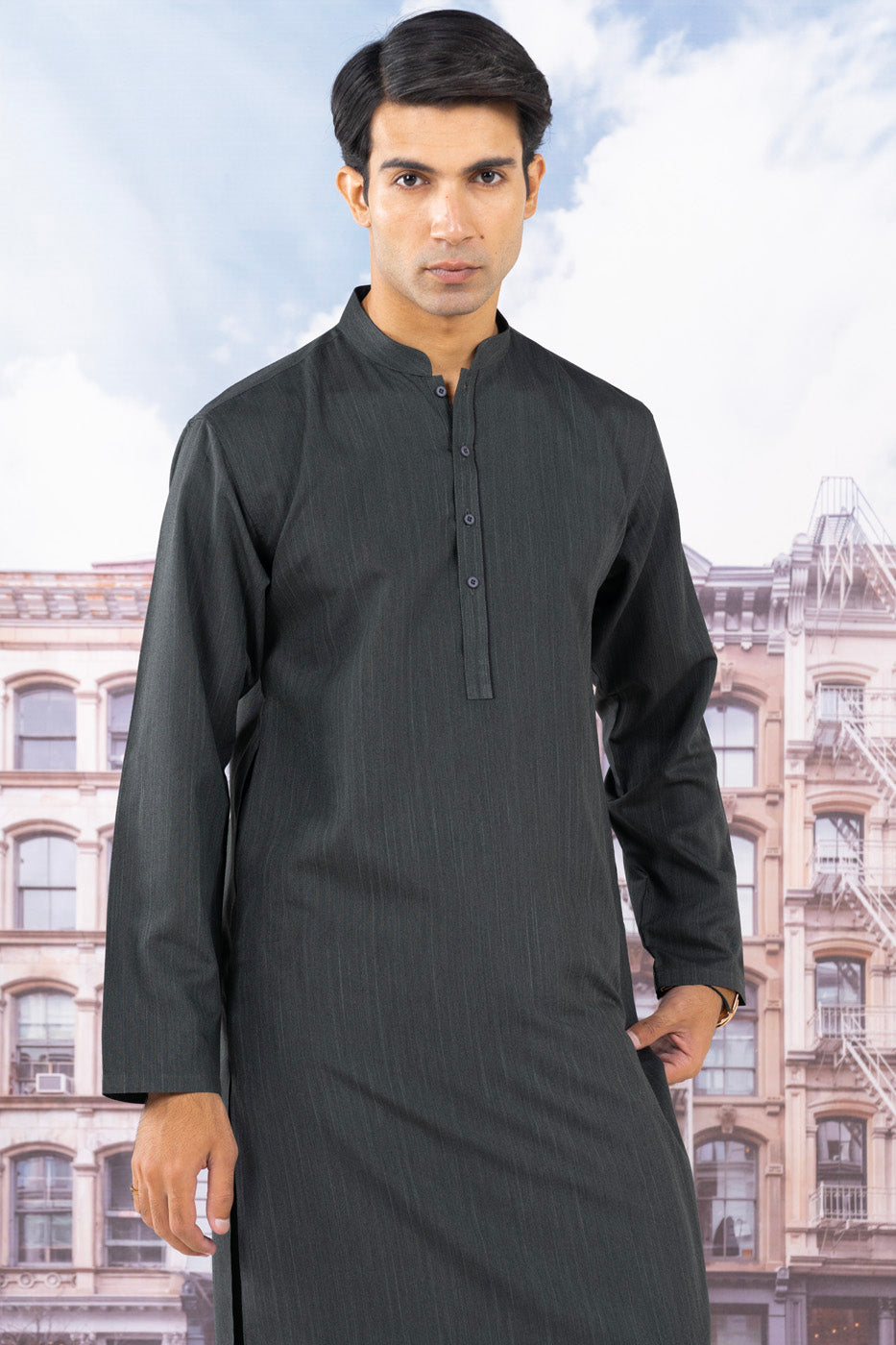 Dyed Blended Kurta Shalwar