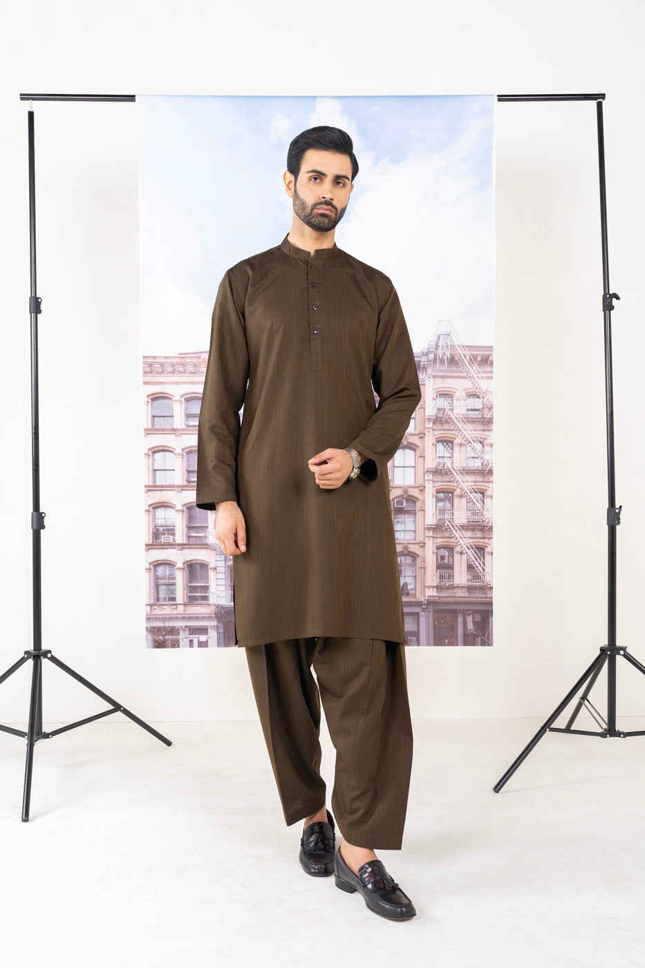 Dyed Blended Kurta Shalwar