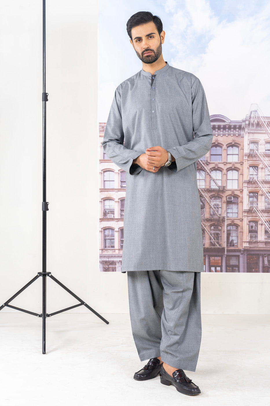 Dyed Blended Kurta Shalwar