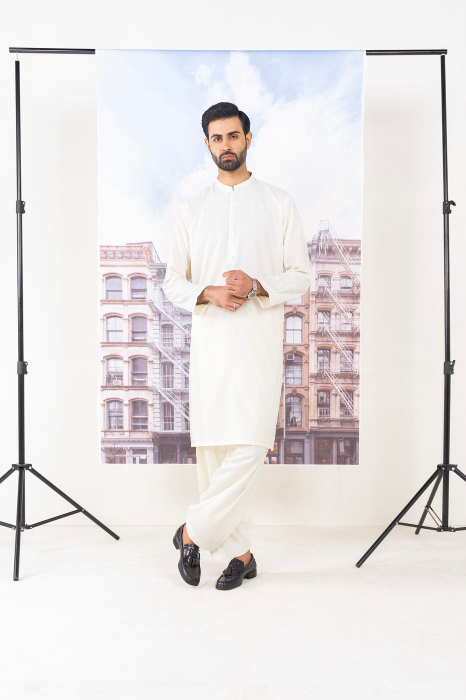 Dyed Blended Kurta Shalwar