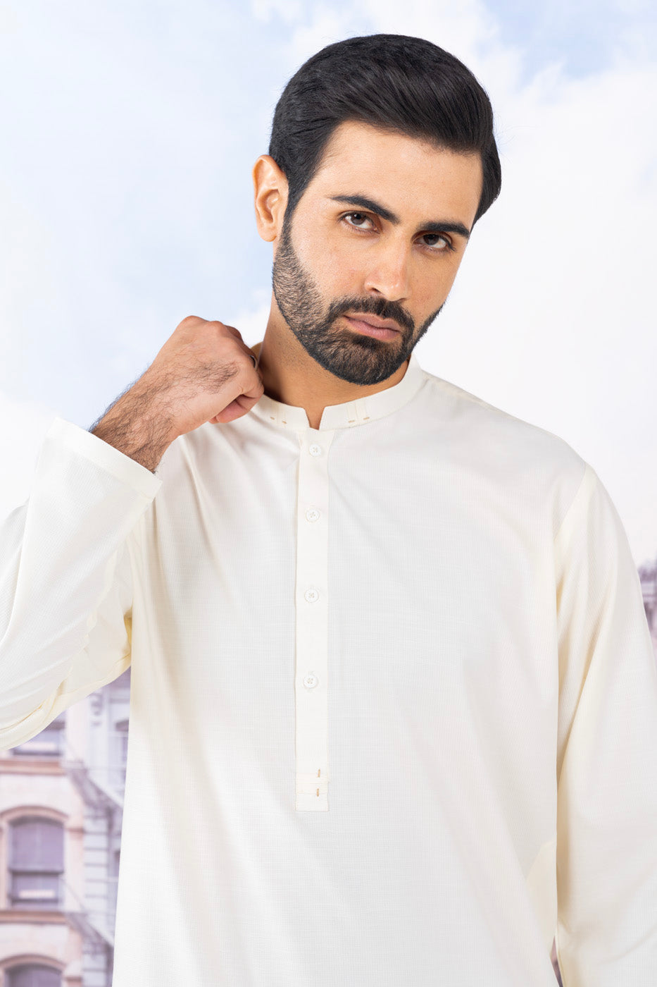 Dyed Blended Kurta Shalwar