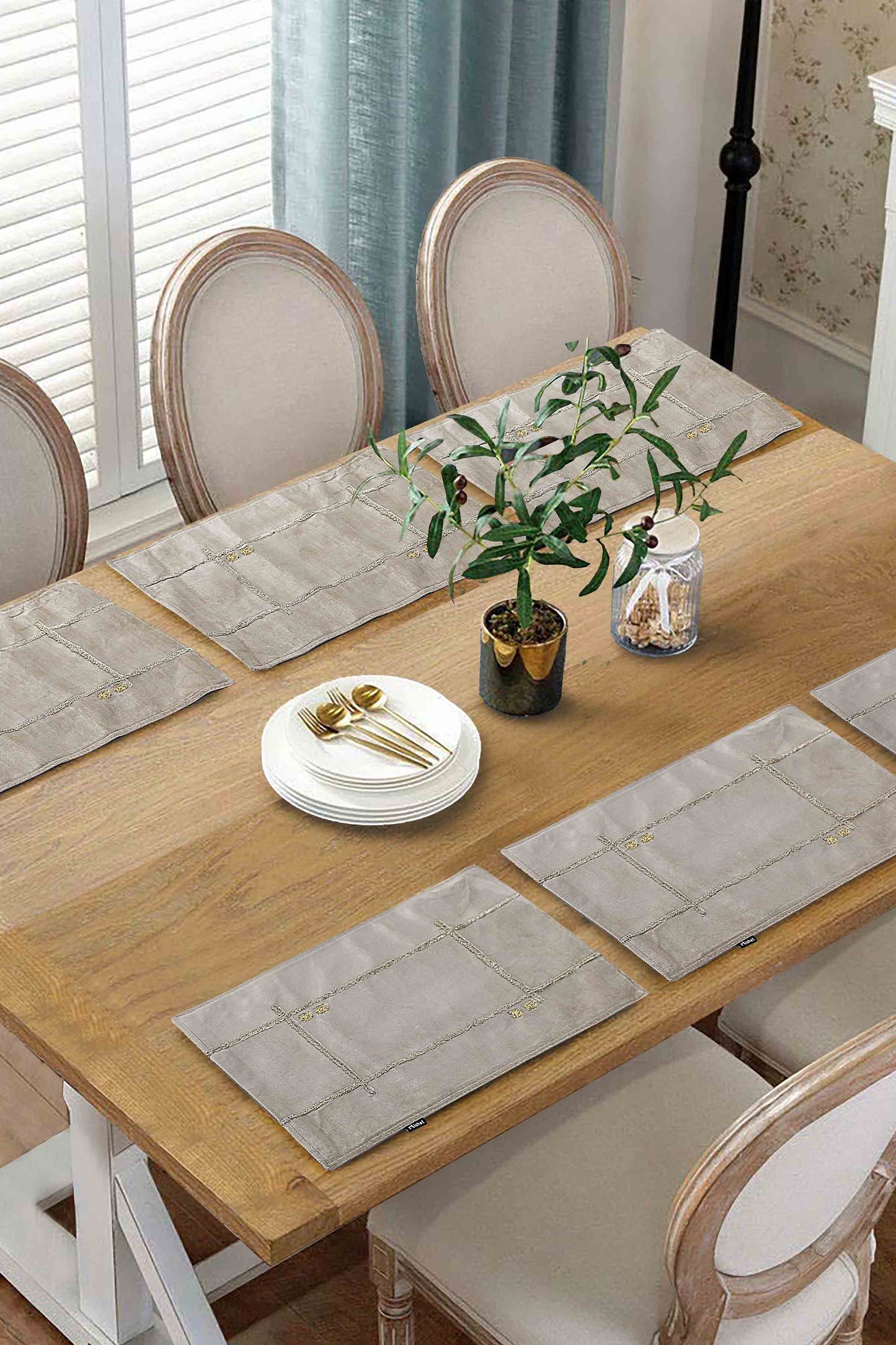 Nishat Linen - Ragalia Embroidered Placemat Set - 2 Piece