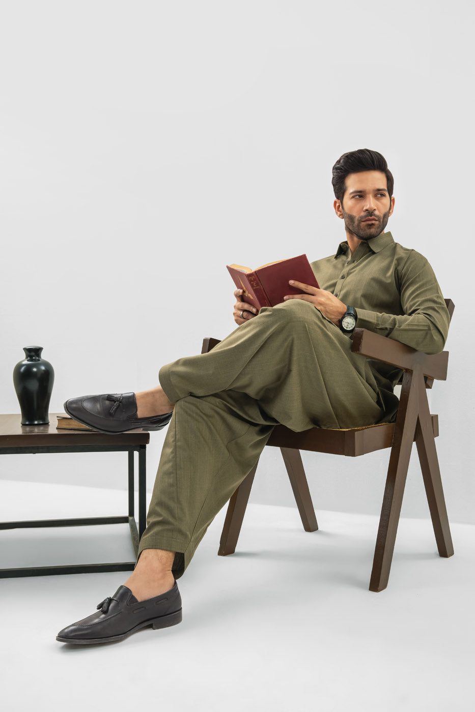 Dyed Blended Shalwar Kameez