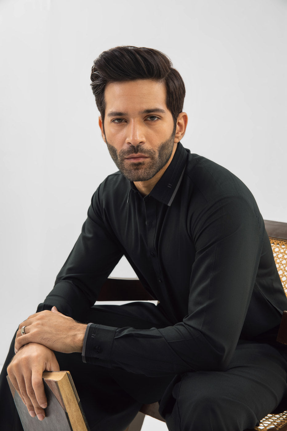 Dyed Blended Shalwar Kameez