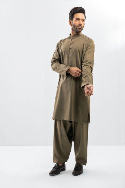 Dyed Blended Shalwar Kameez