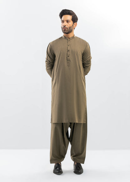 Dyed Blended Shalwar Kameez