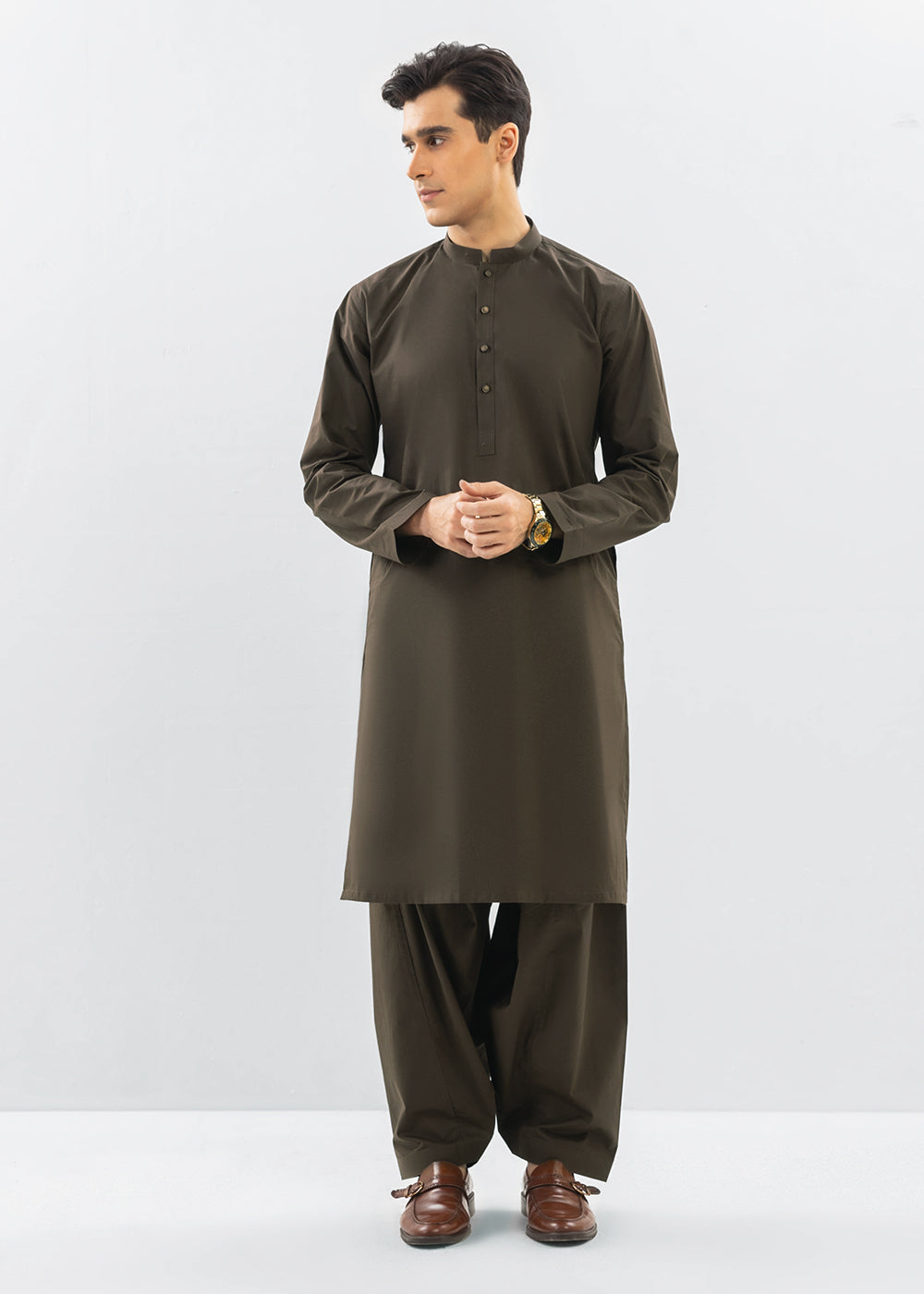 Dyed Cotton Shalwar Kameez