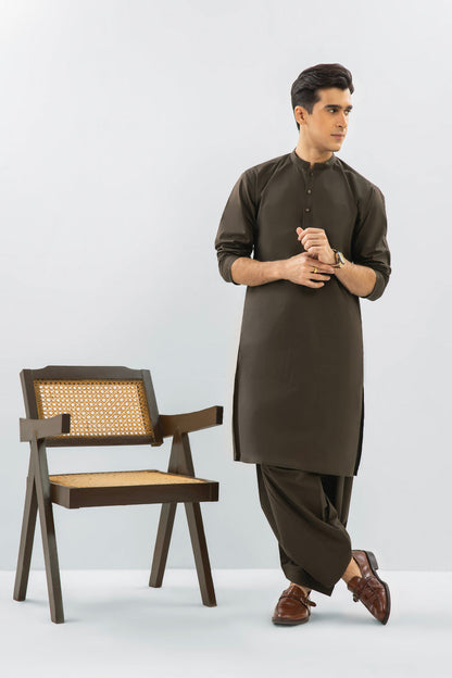Dyed Cotton Shalwar Kameez