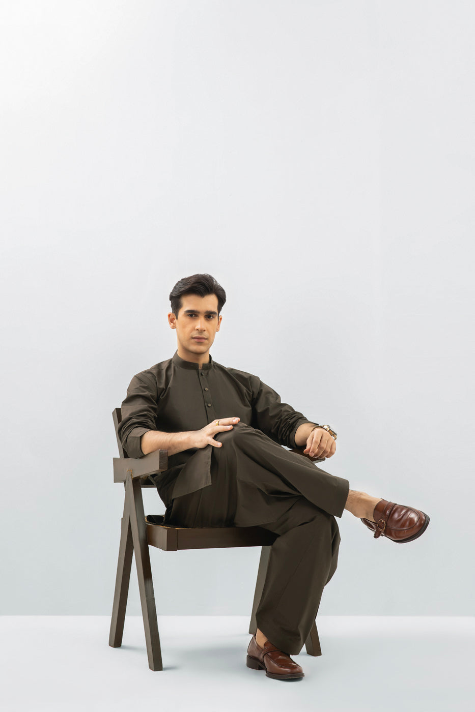 Dyed Cotton Shalwar Kameez