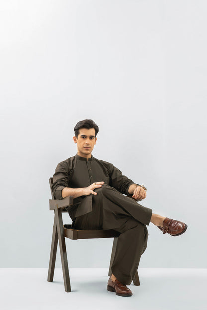 Dyed Cotton Shalwar Kameez
