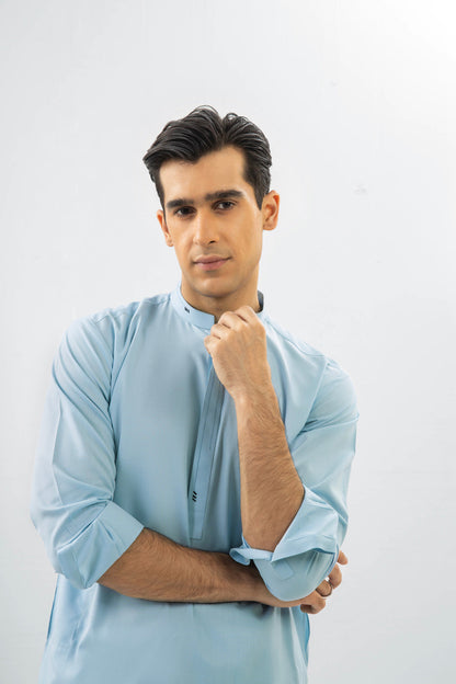 Dyed Blended Shalwar Kameez