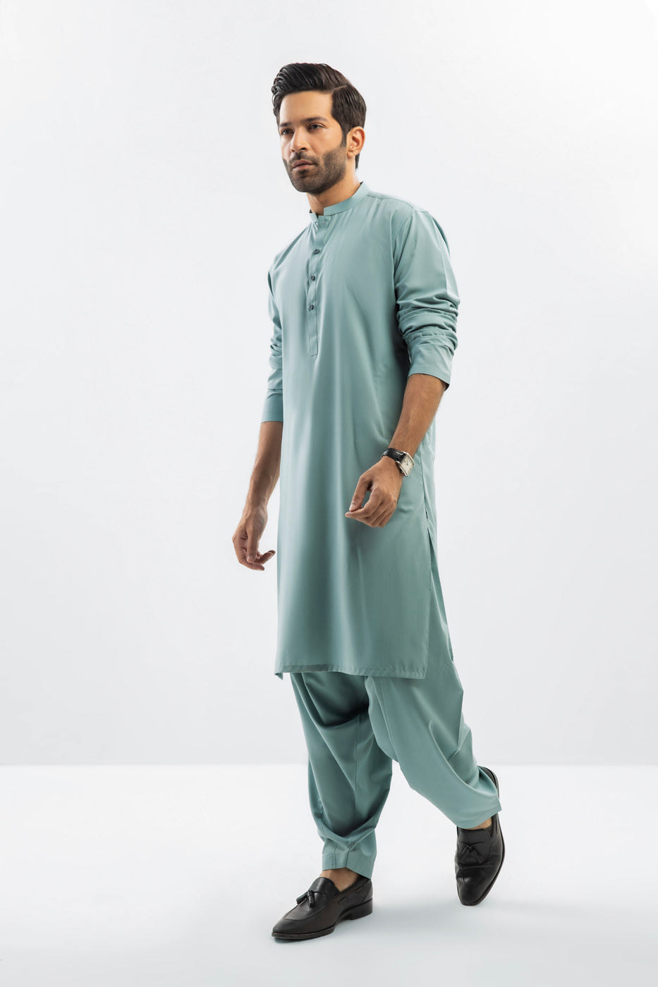 Dyed Blended Shalwar Kameez
