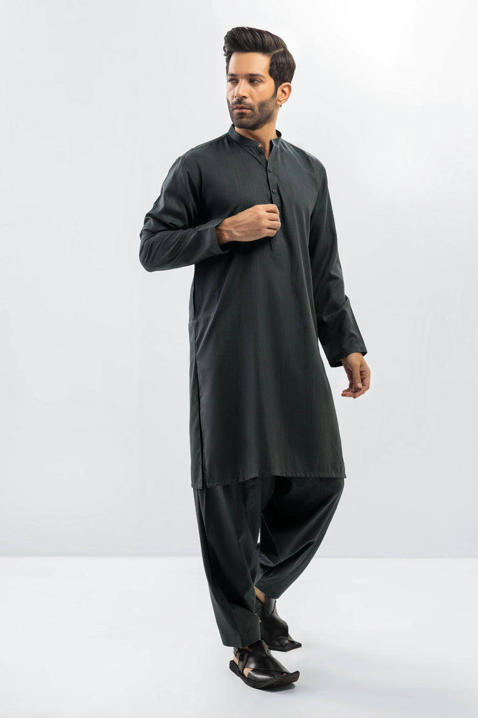 Dyed Blended Kurta Shalwar