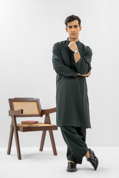 Dyed Blended Shalwar Kameez