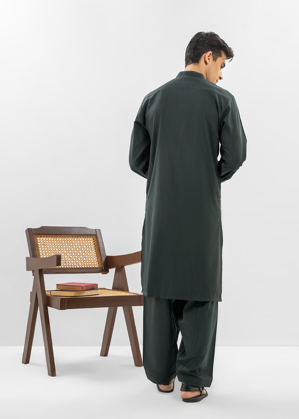 Dyed Blended Shalwar Kameez