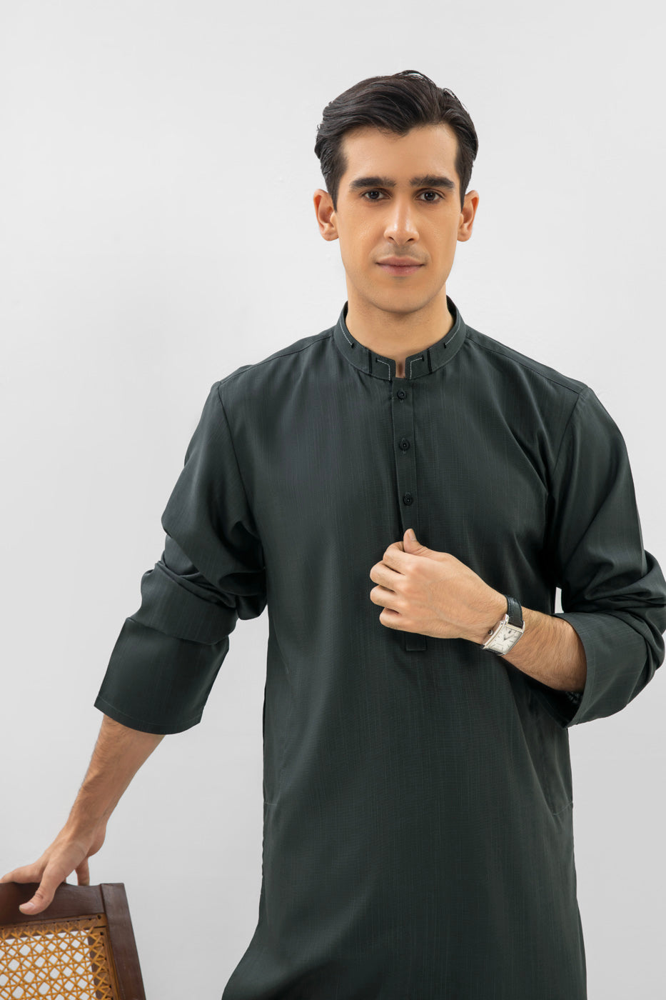 Dyed Blended Shalwar Kameez