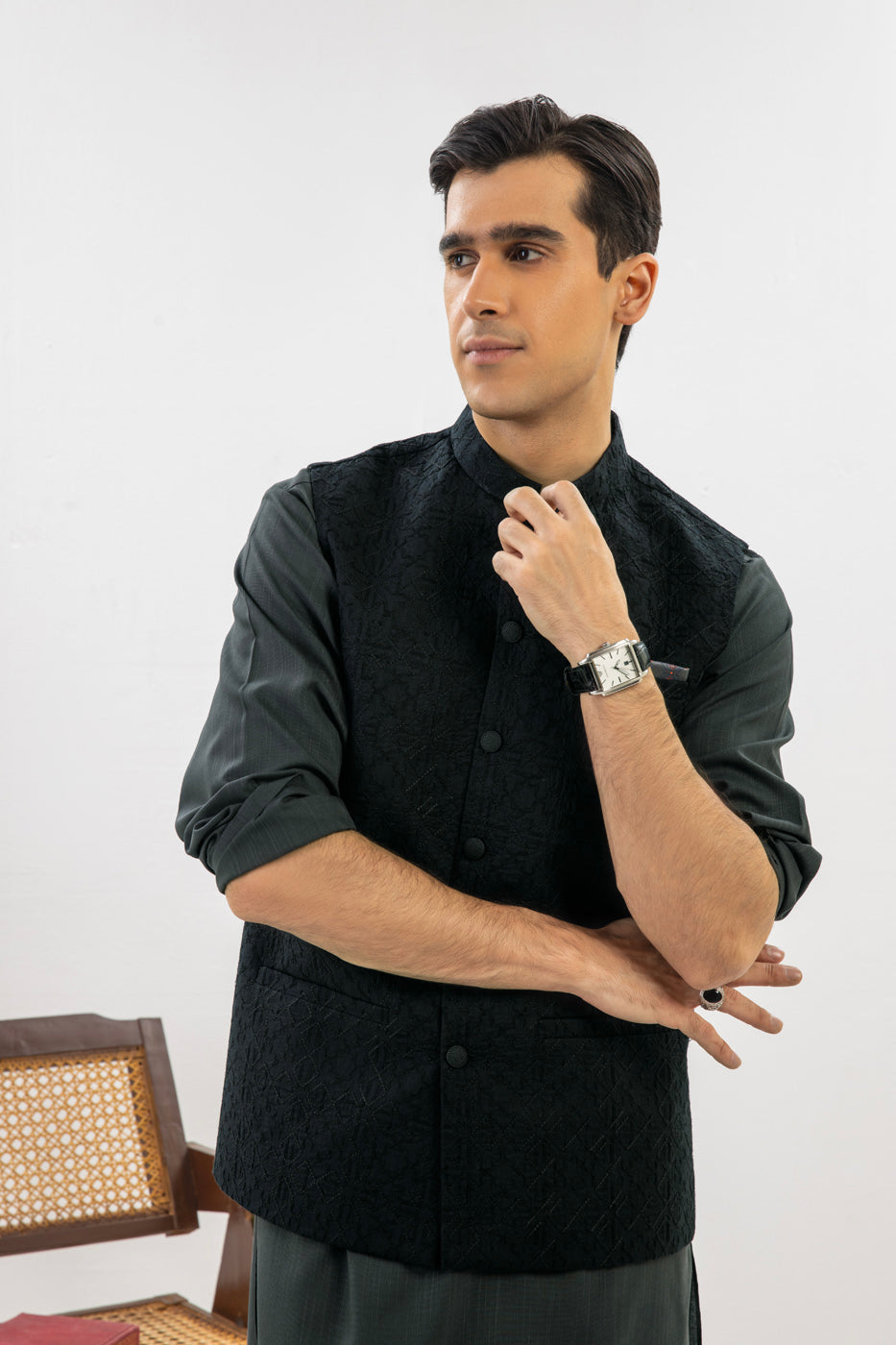 Dyed Blended Shalwar Kameez