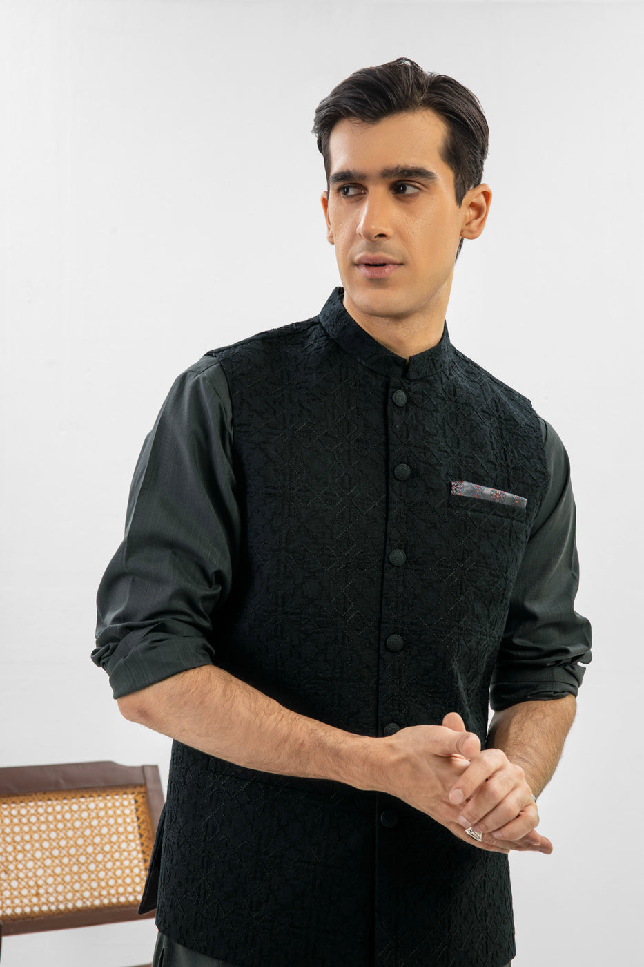 Dyed Blended Shalwar Kameez