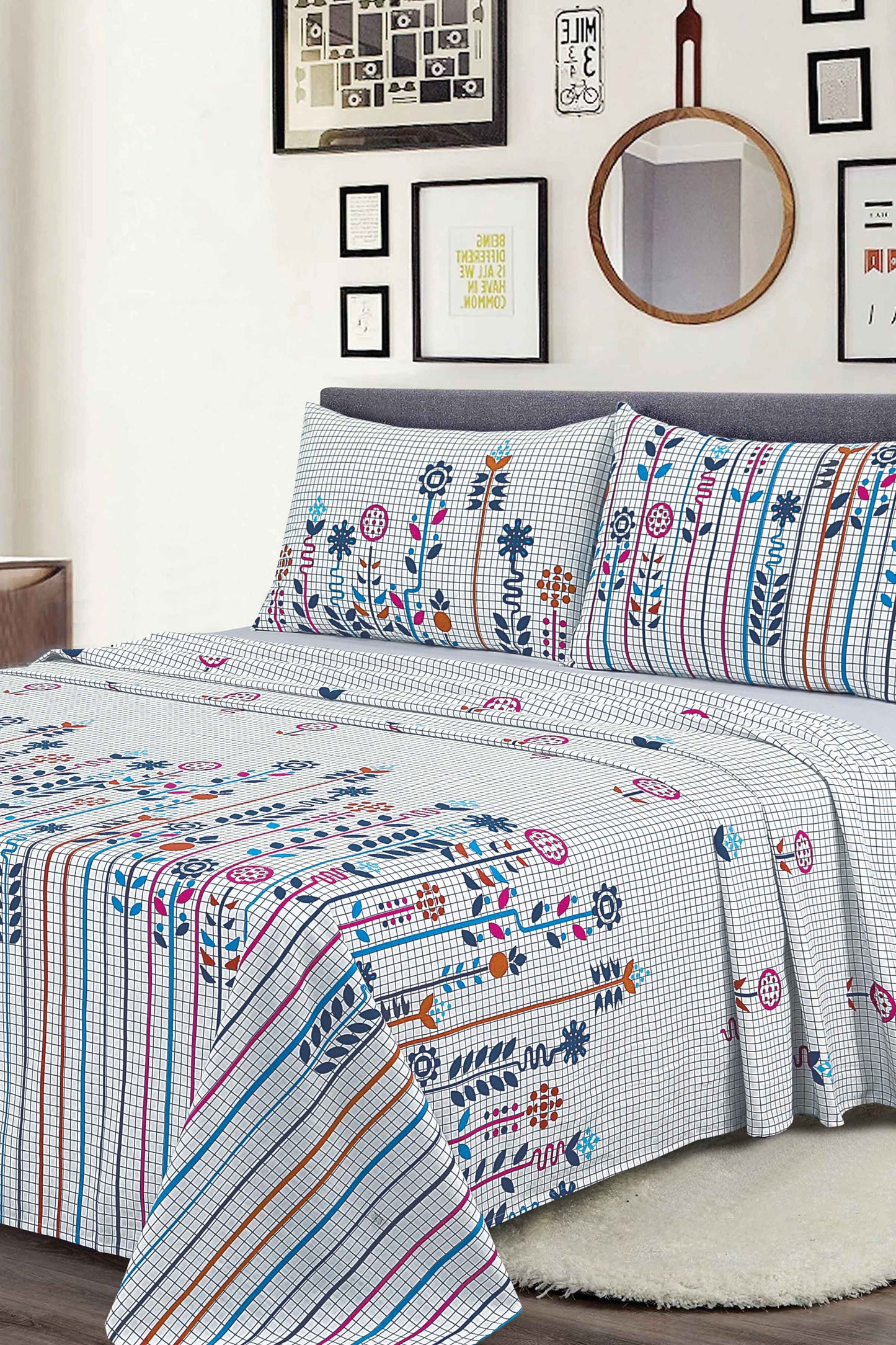 Nishat Linen - Retro Funk Sheet Set