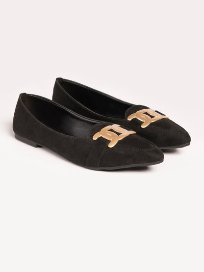 Limelight - Metallic Brooch Loafers