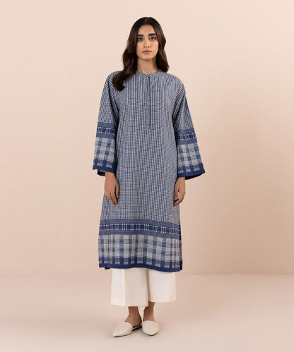 Sapphire - Printed Khaddar Shirt