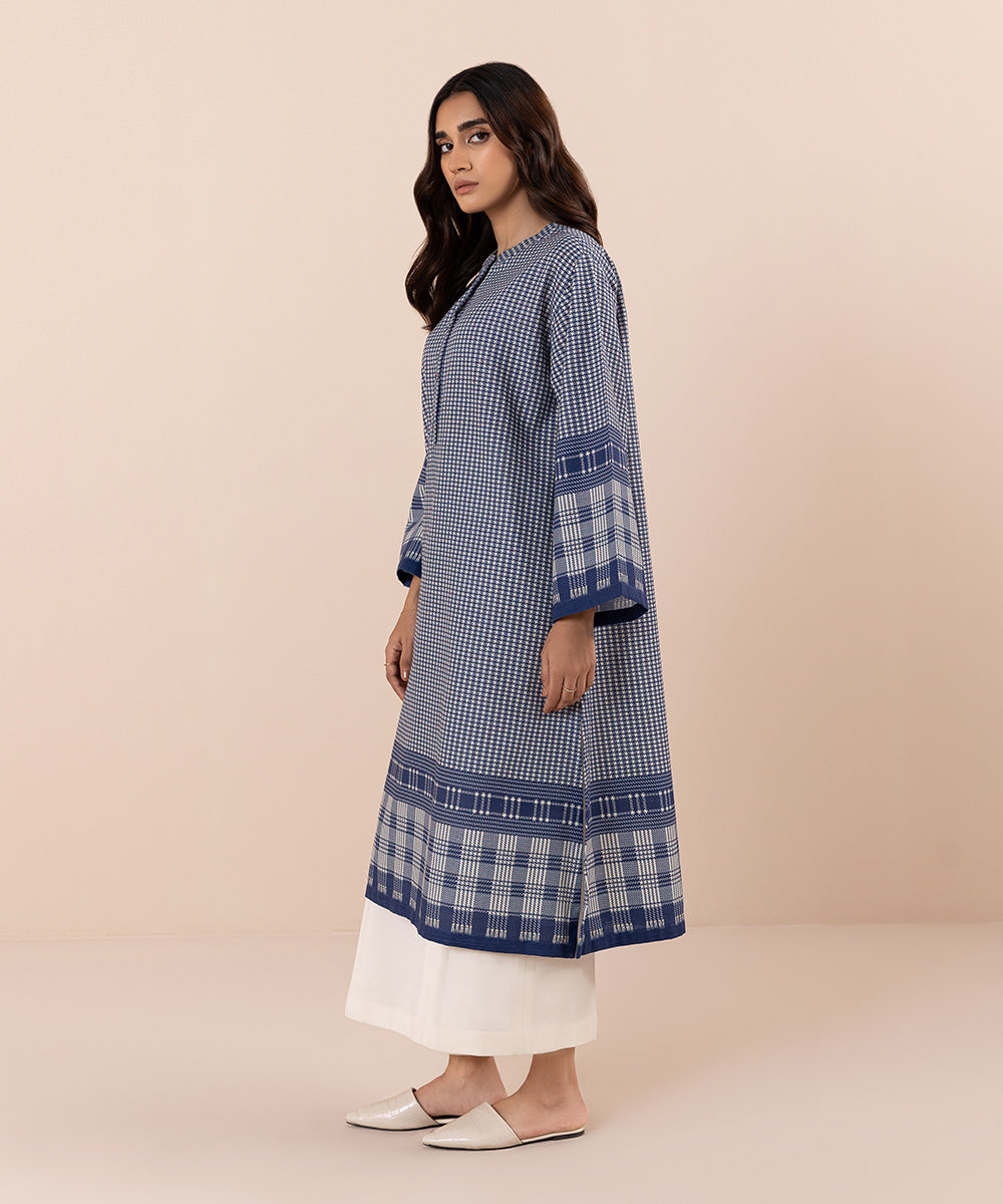 Sapphire - Printed Khaddar Shirt