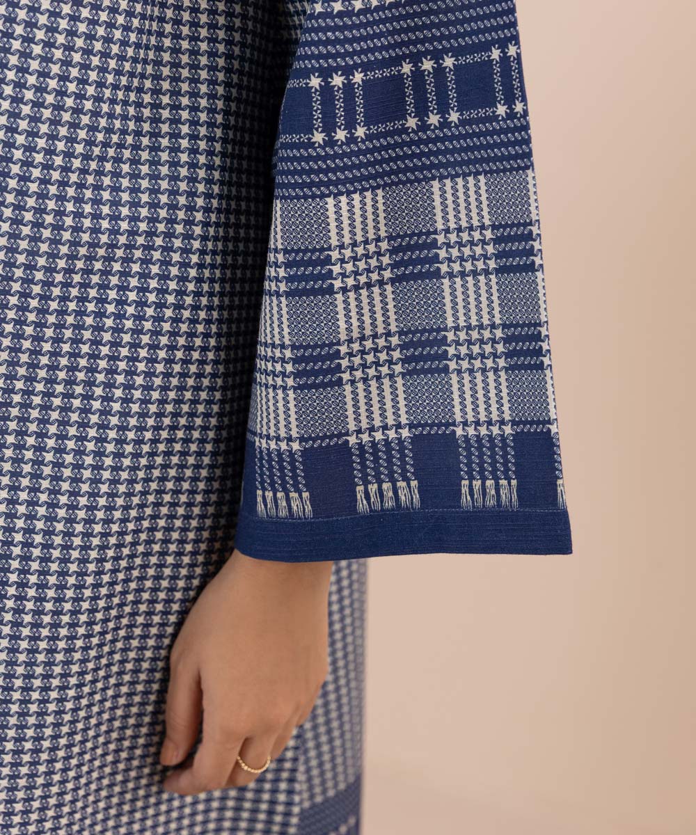 Sapphire - Printed Khaddar Shirt