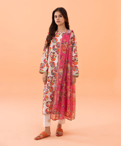 Sapphire - Printed Cambric Shirt