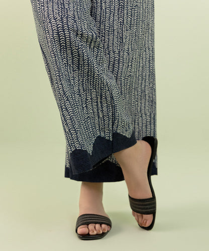 Sapphire - Printed Khaddar Culottes