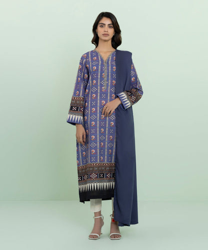 Sapphire - Blended Shawl