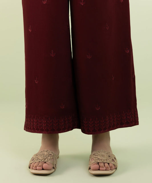 Sapphire - Embroidered Cottel Culottes