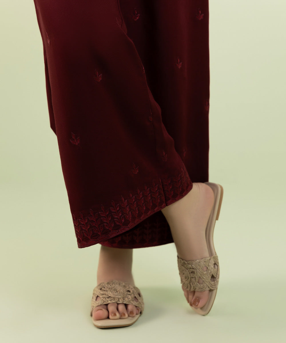 Sapphire - Embroidered Cottel Culottes