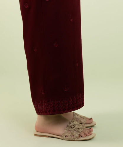 Sapphire - Embroidered Cottel Culottes
