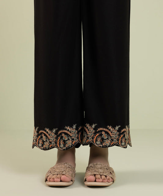 Sapphire - Embroidered Cottel Culottes