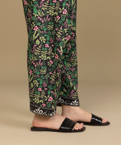 Sapphire - Embroidered Zari Khaddar Shalwar